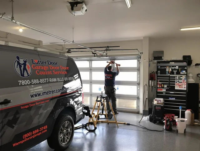 Brunswick Garage Door Repair team performing same-day garage door repair in Brunswick