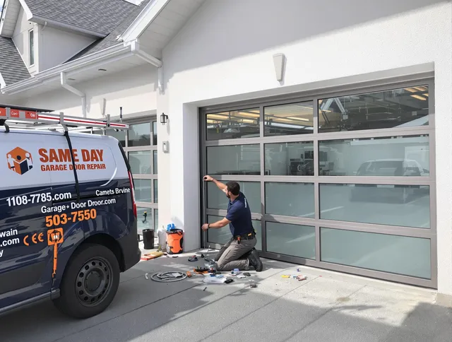 Same-day garage door repair service by Brunswick Garage Door Repair in Brunswick
